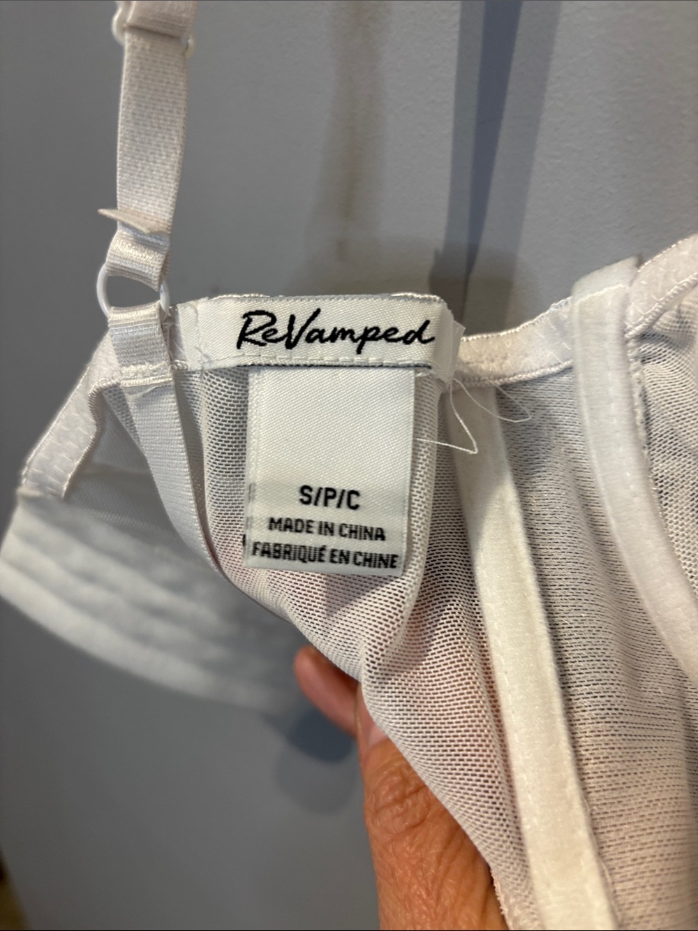 ⭐️ 5 for 20$! ⭐️ Revamped White Lace Bra - Picture 7 of 7
